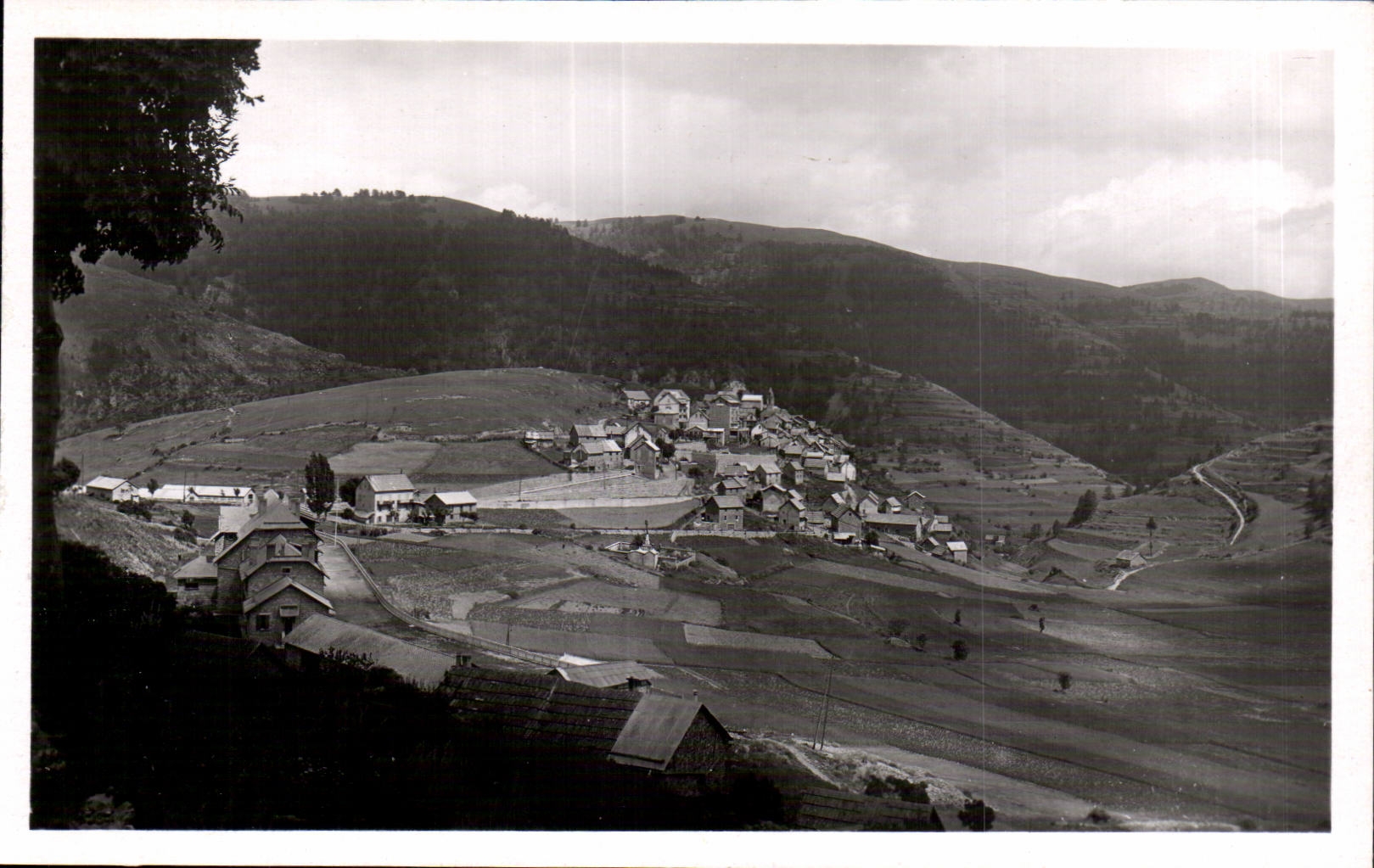 Breil - Seen from of the road of Valberg - CPA