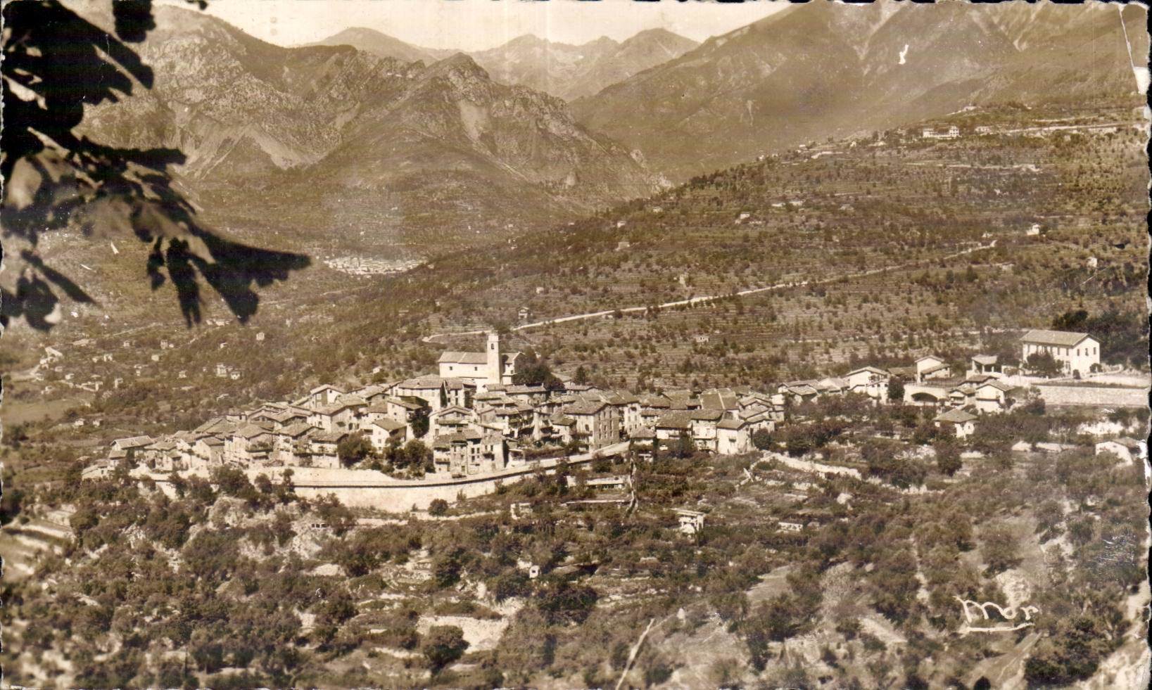 La Bollene Vesubie - Vue Generale - CPSM