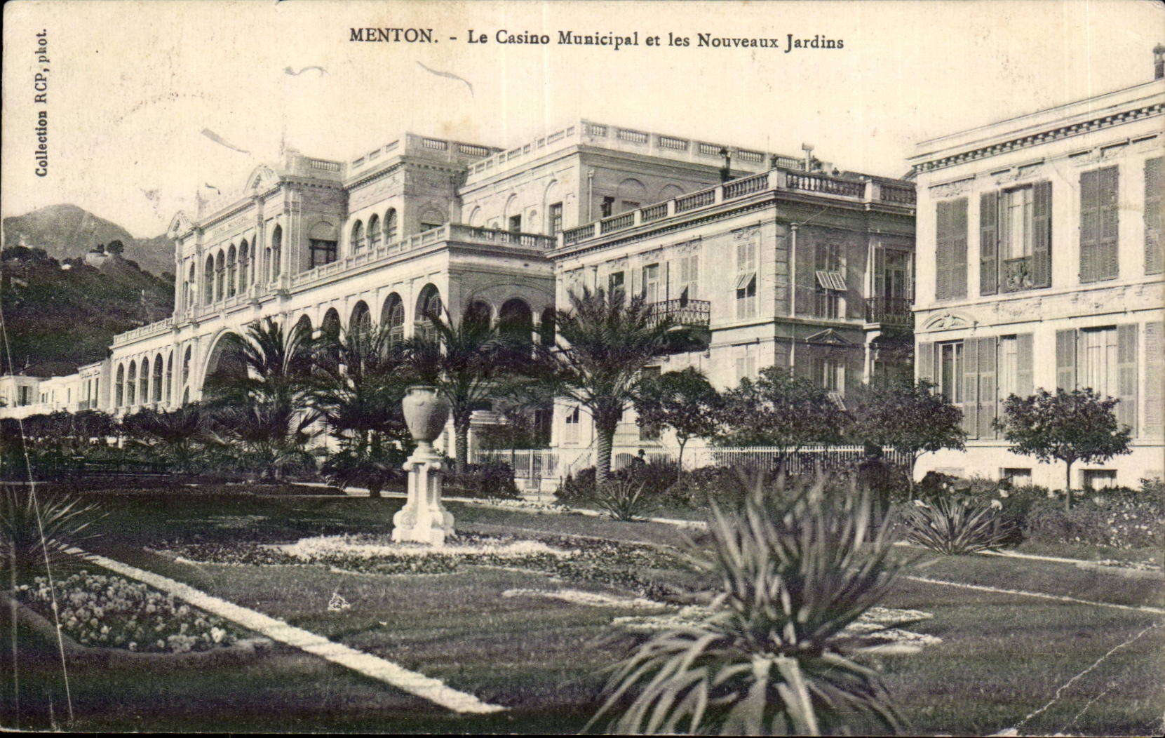 Menton - Le Casino Municipal - CPA 