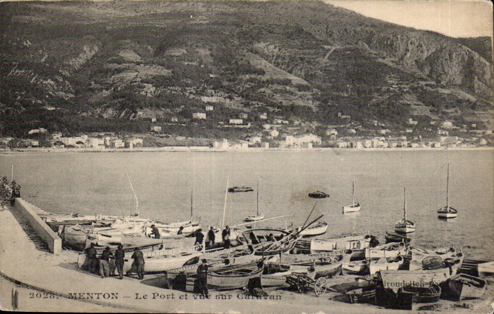 Menton - Le Port - CPA 