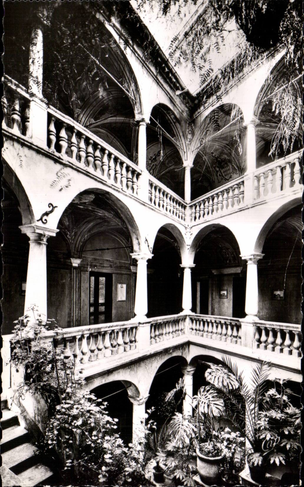 Cagnes en el mar - castillo de Grimaldi - CPA