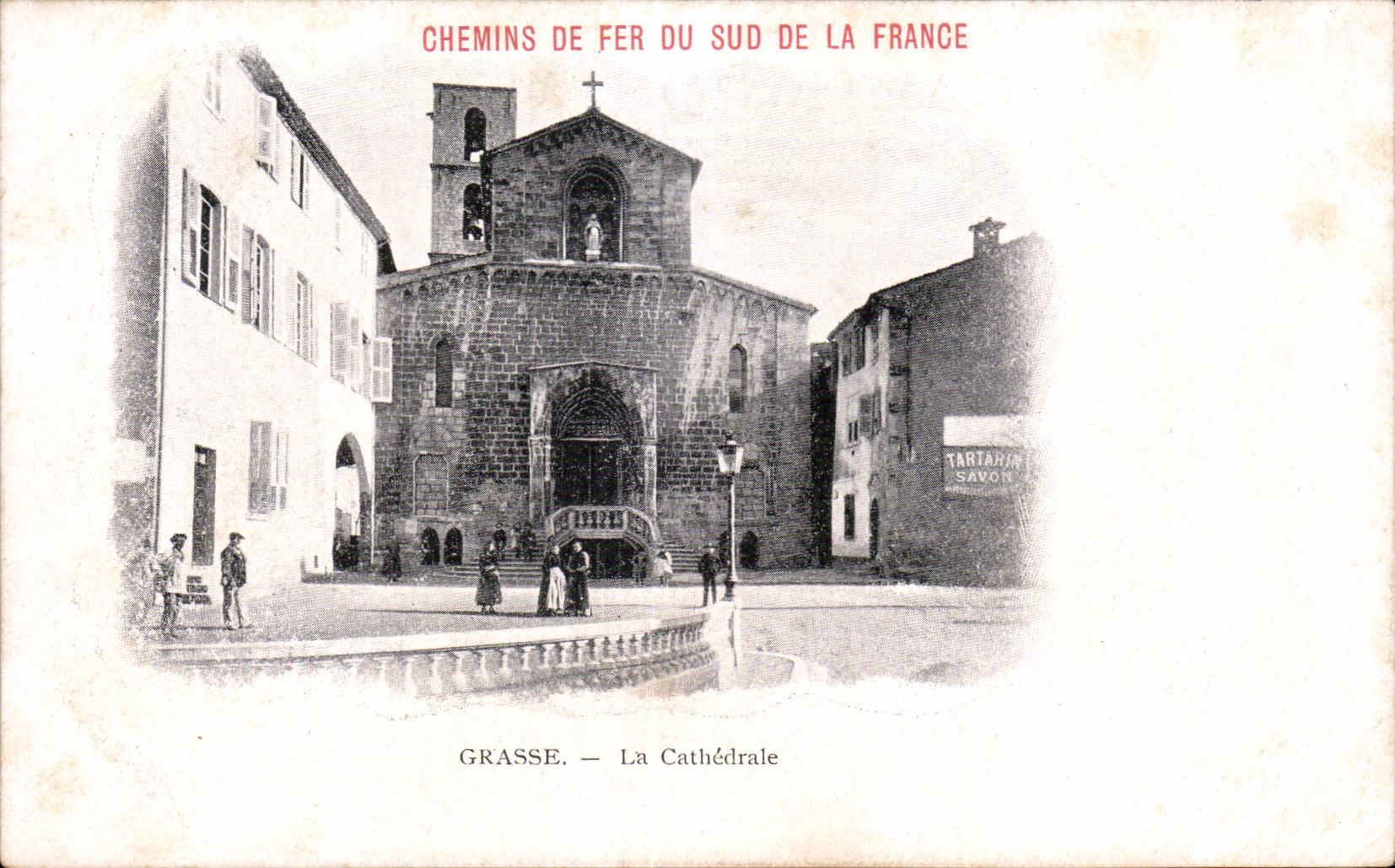 - La catedral - CPA graso