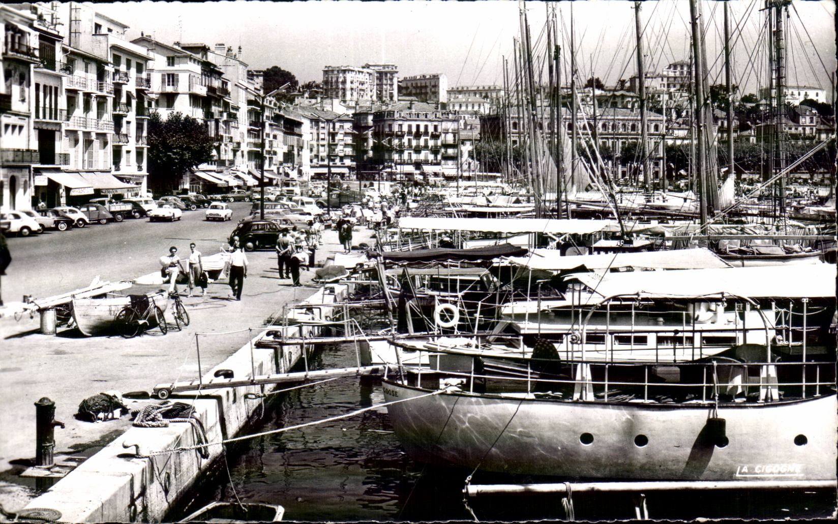 Cannes - Quay Saint Pierre - the Port Boats - CPA