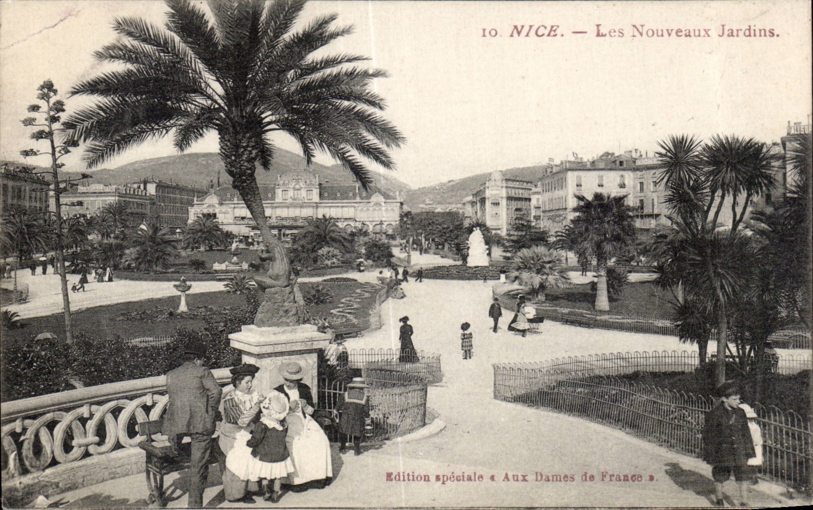 - Nuevos jardines - CPA agradable