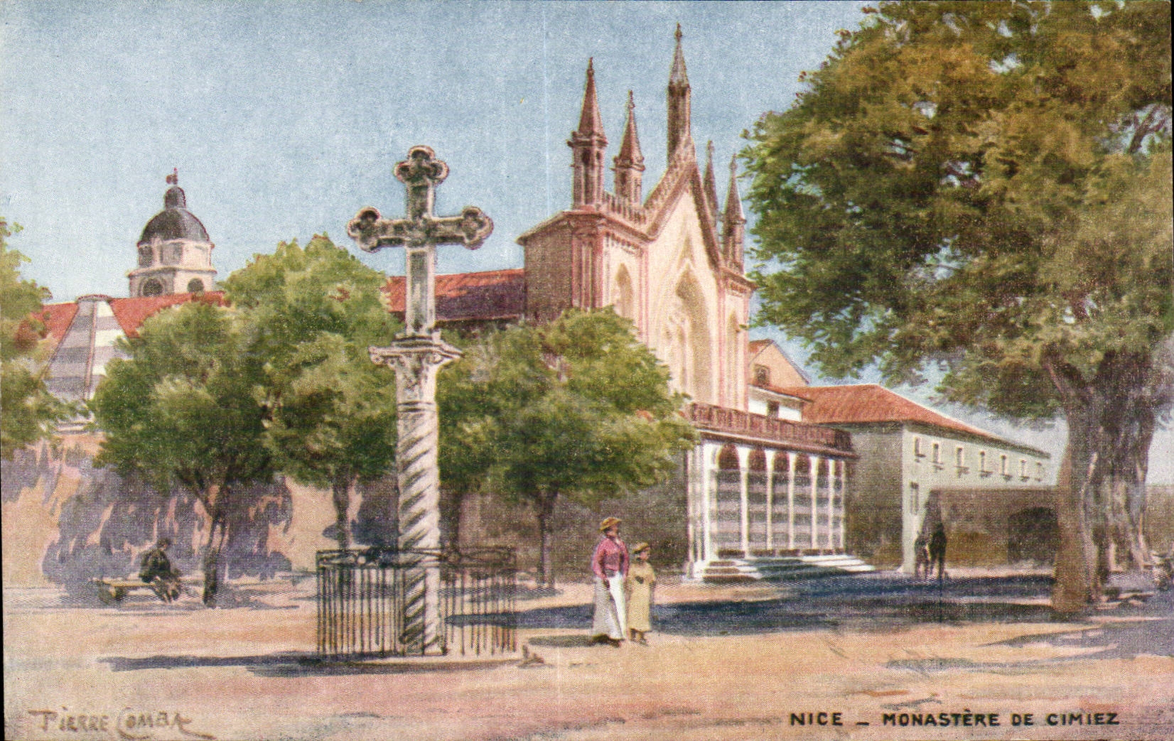 - Monasterio de Cimiez - CPA agradable