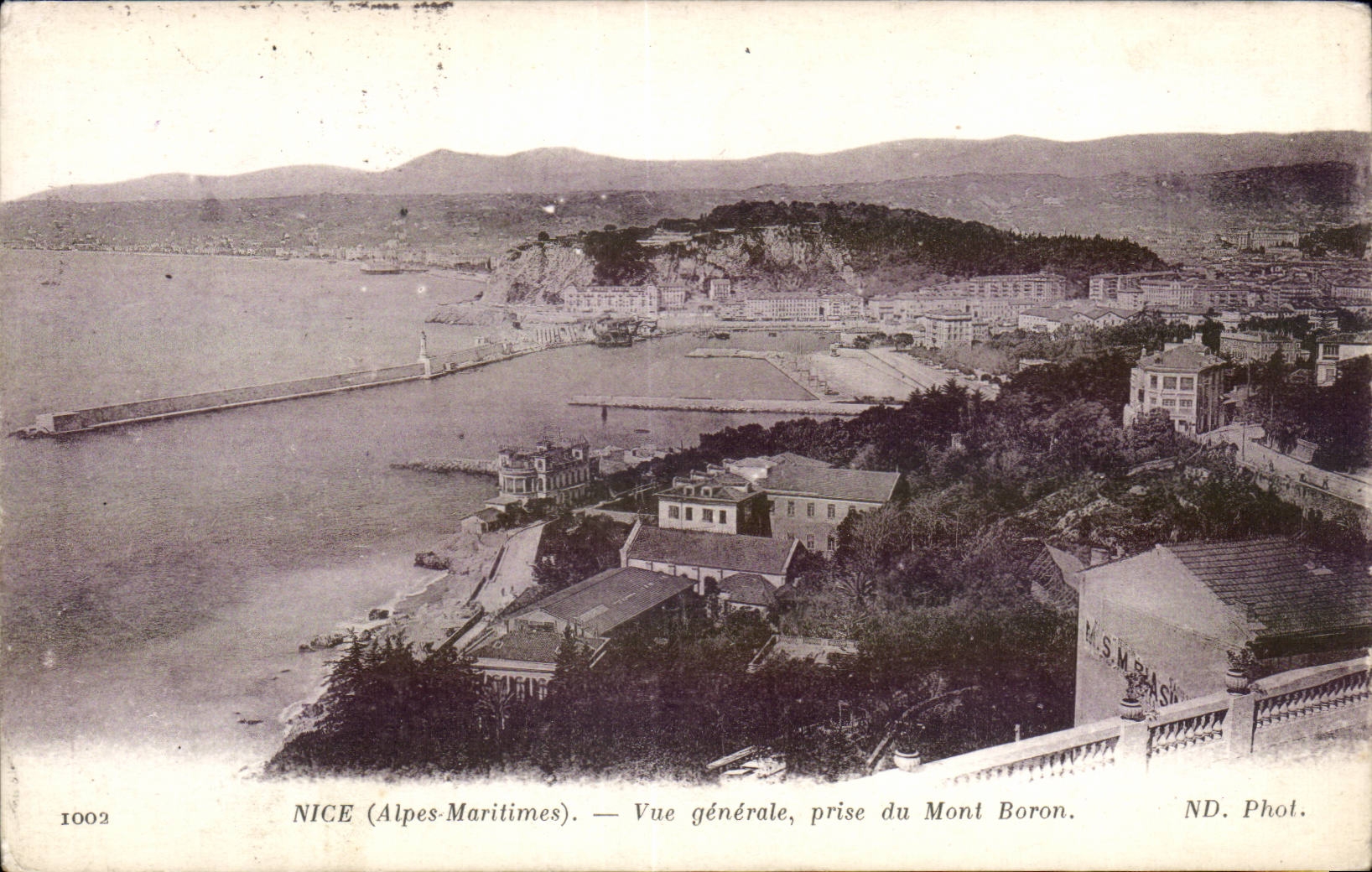 - Ver el montaje tomado del boro - CPA agradable