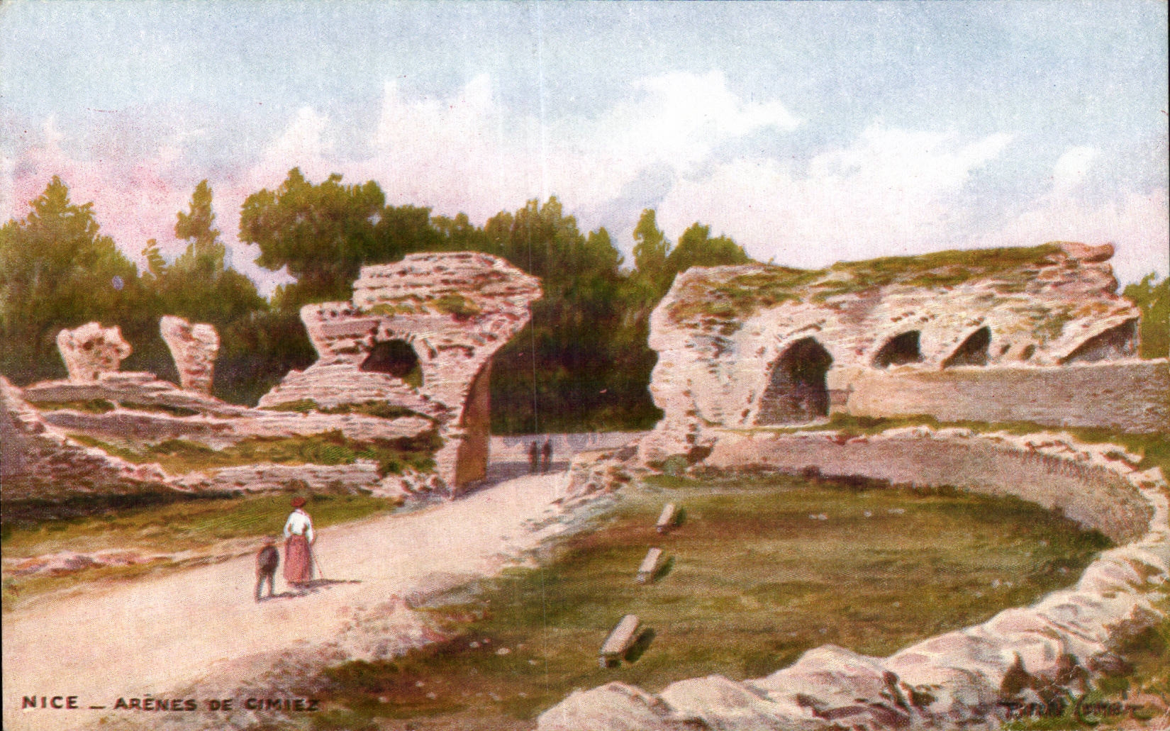 - Arena de Cimiez - CPA agradable