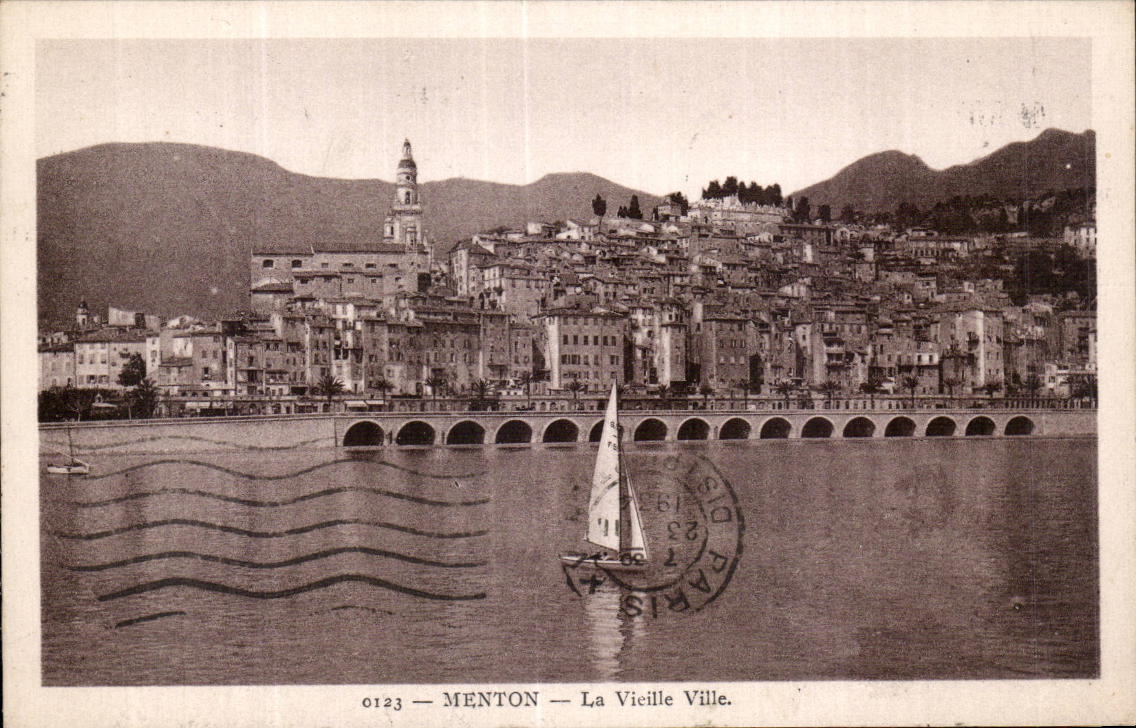 Menton - La Vieille Ville - CPA