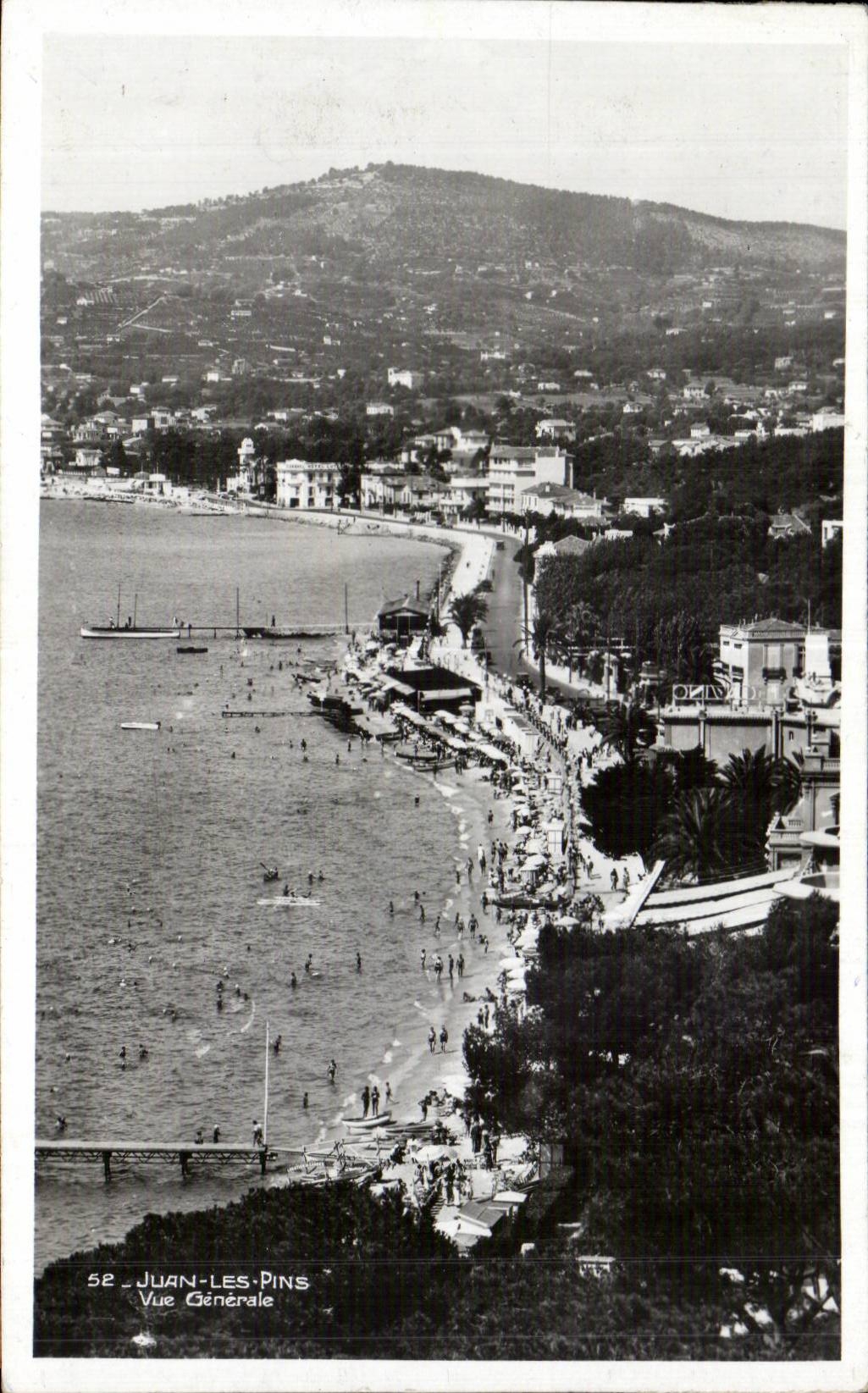 Juan les Pins - Vue Generale - CPA