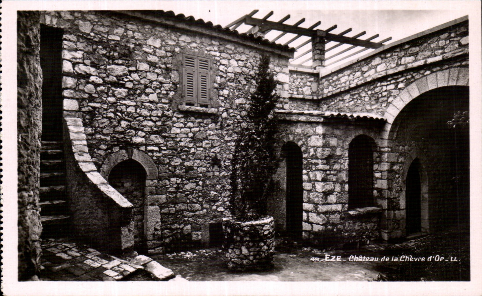 Eze - Chateau de la Chevre d Or Goat - CPA