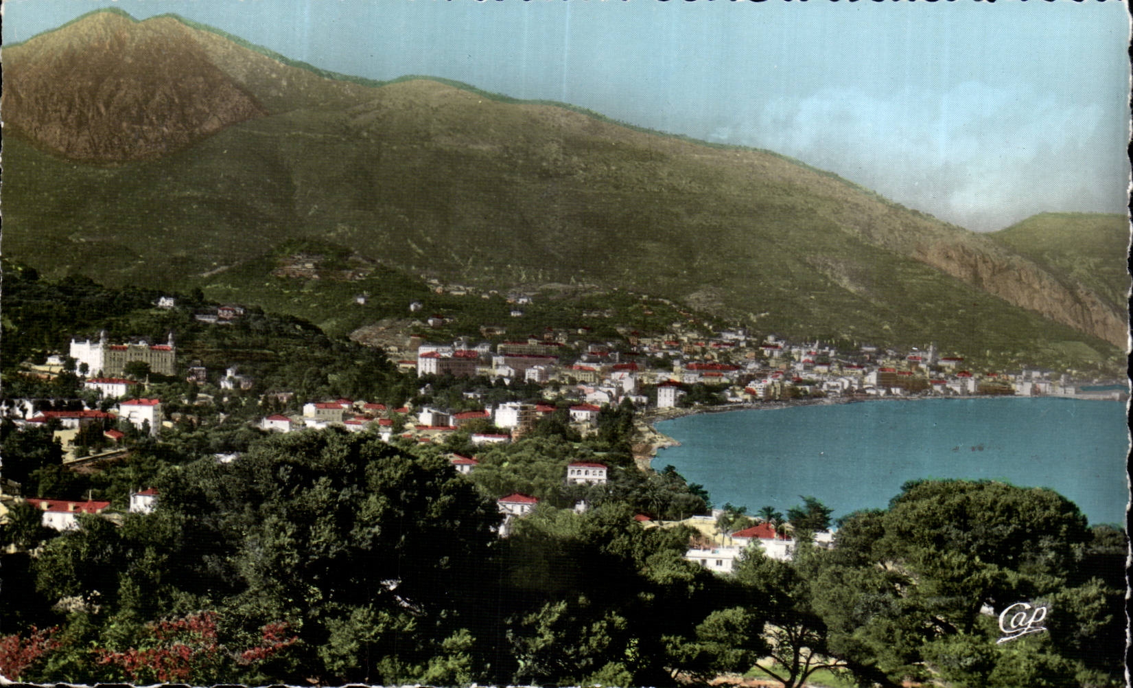 Menton - Vue Generale prise du Cap Martin - CPA