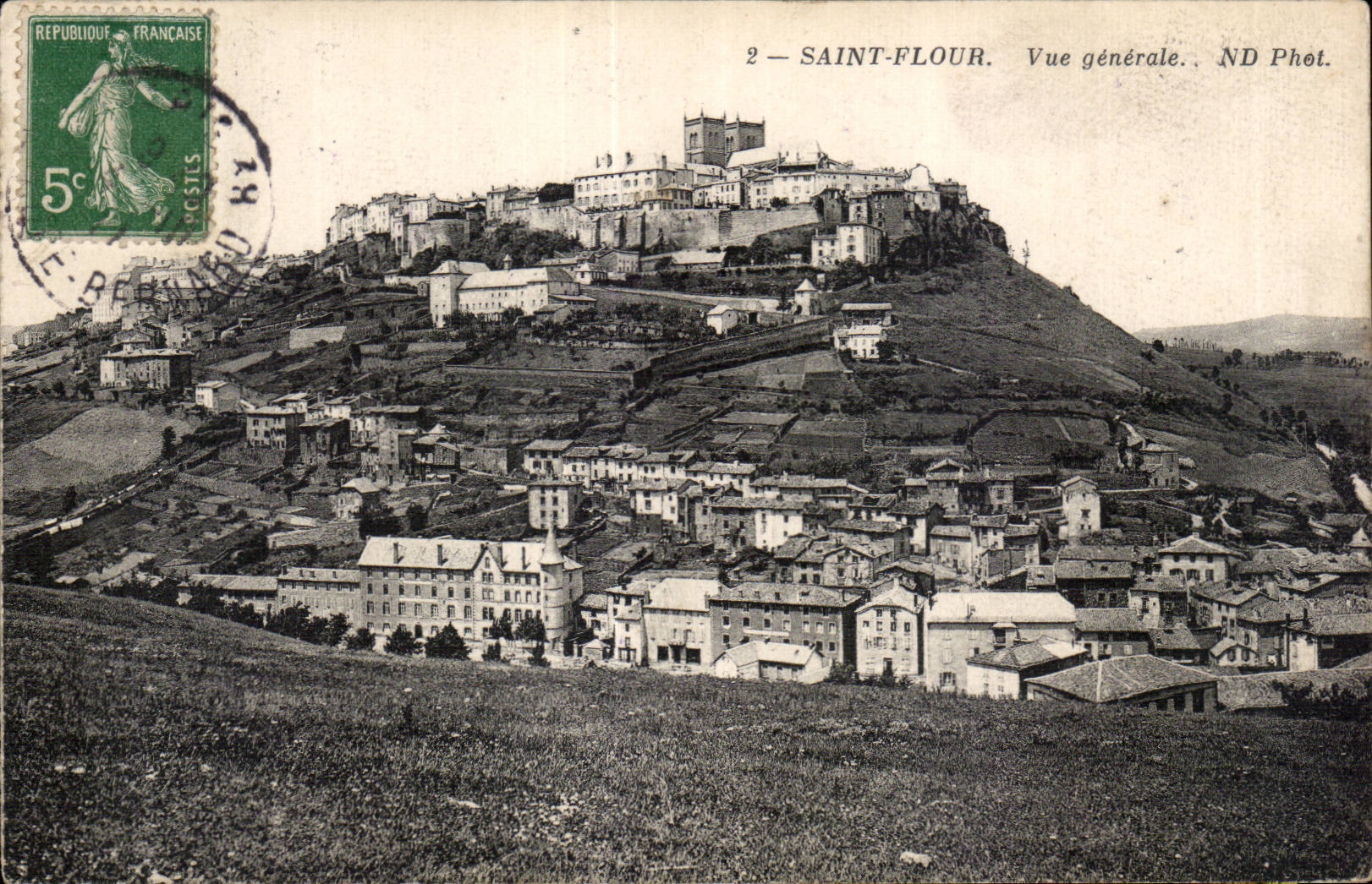 Saint Flour - View - CPA