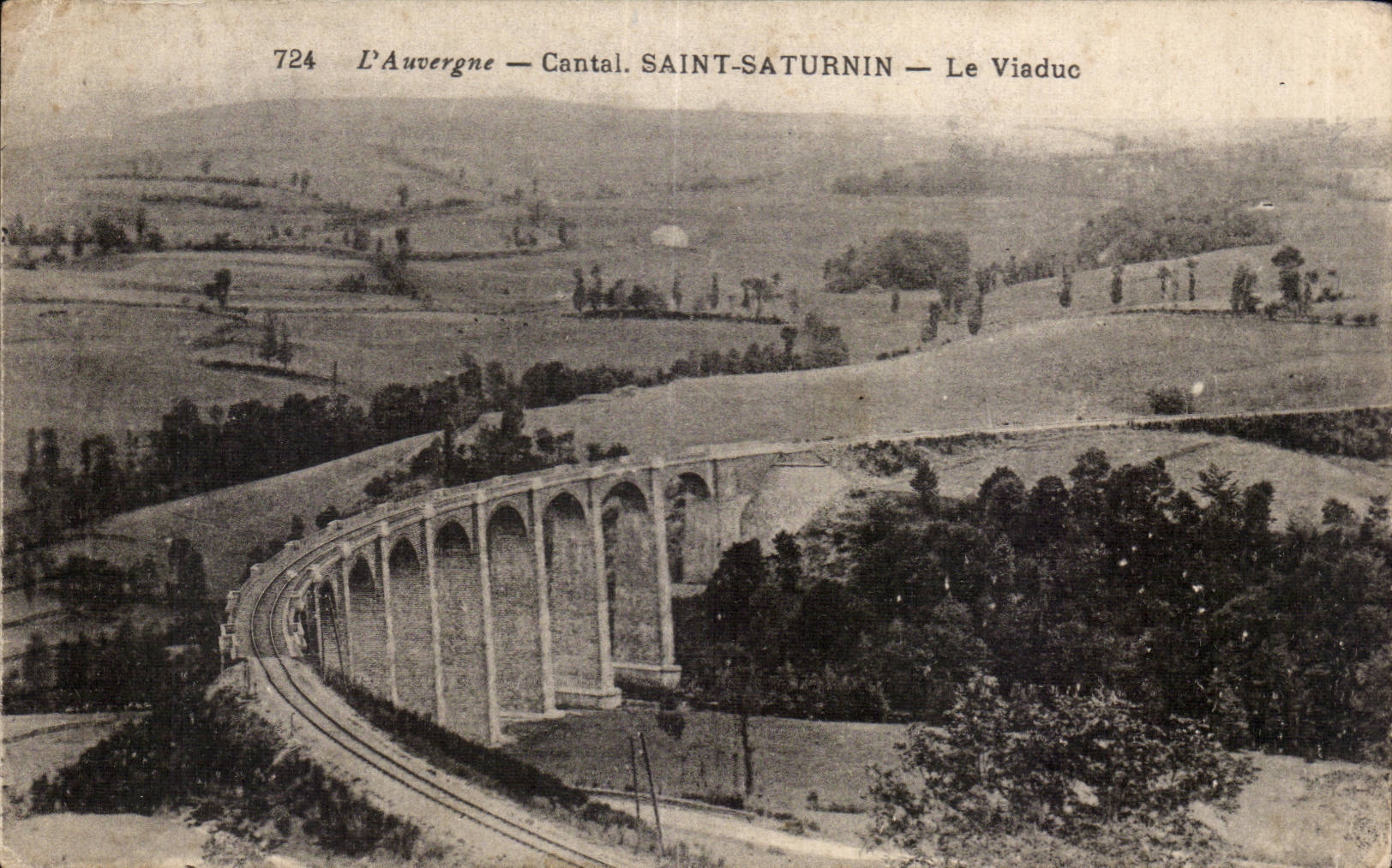 Saint Saturnin - Le Viaduc - CPA