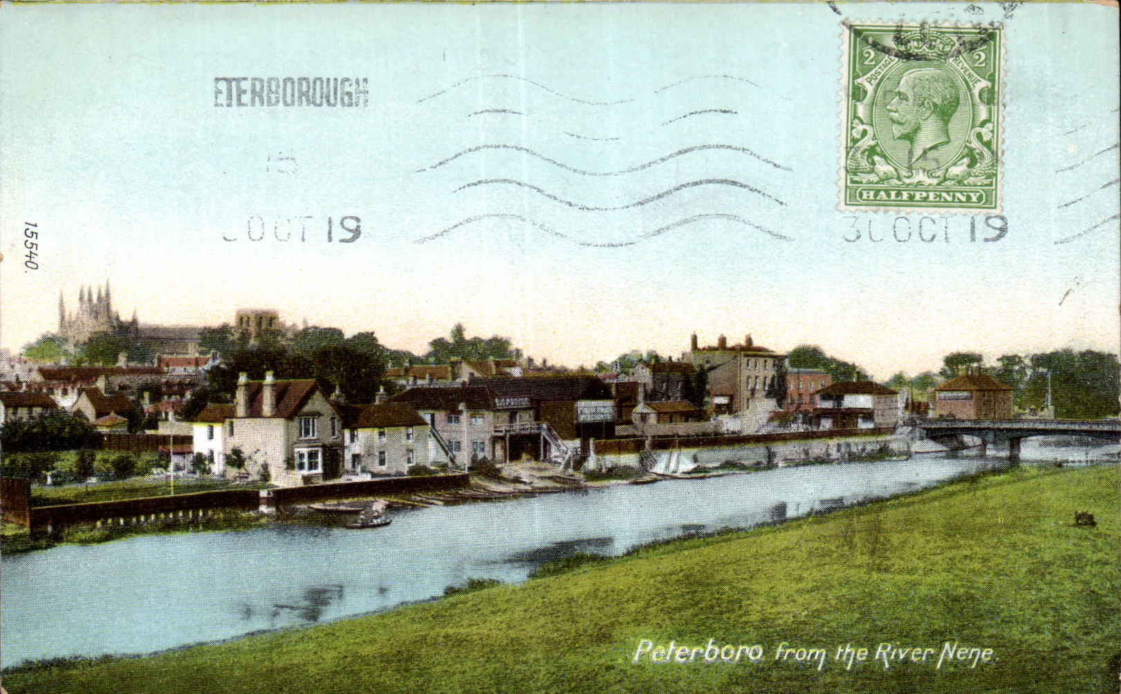 Angleterre - England - Peterborough Peterboro - The river Nene - CPA