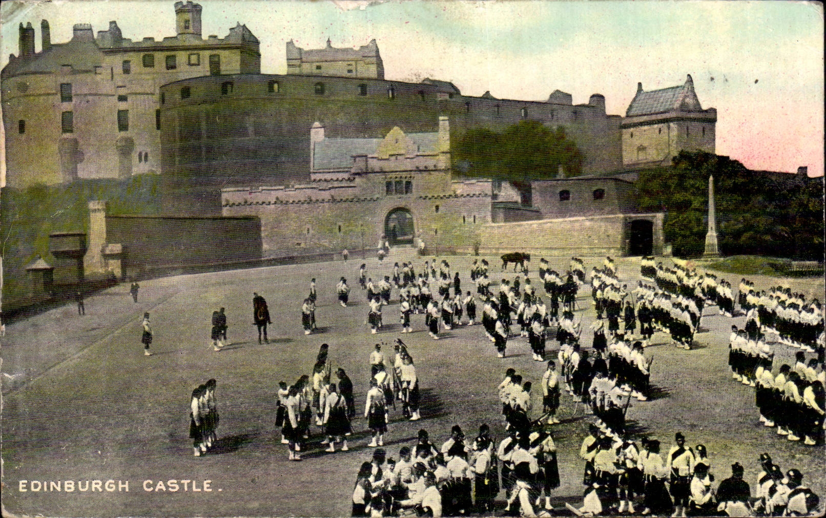 Ecosse - Scotland - Edinburgh - The Castle - CPA