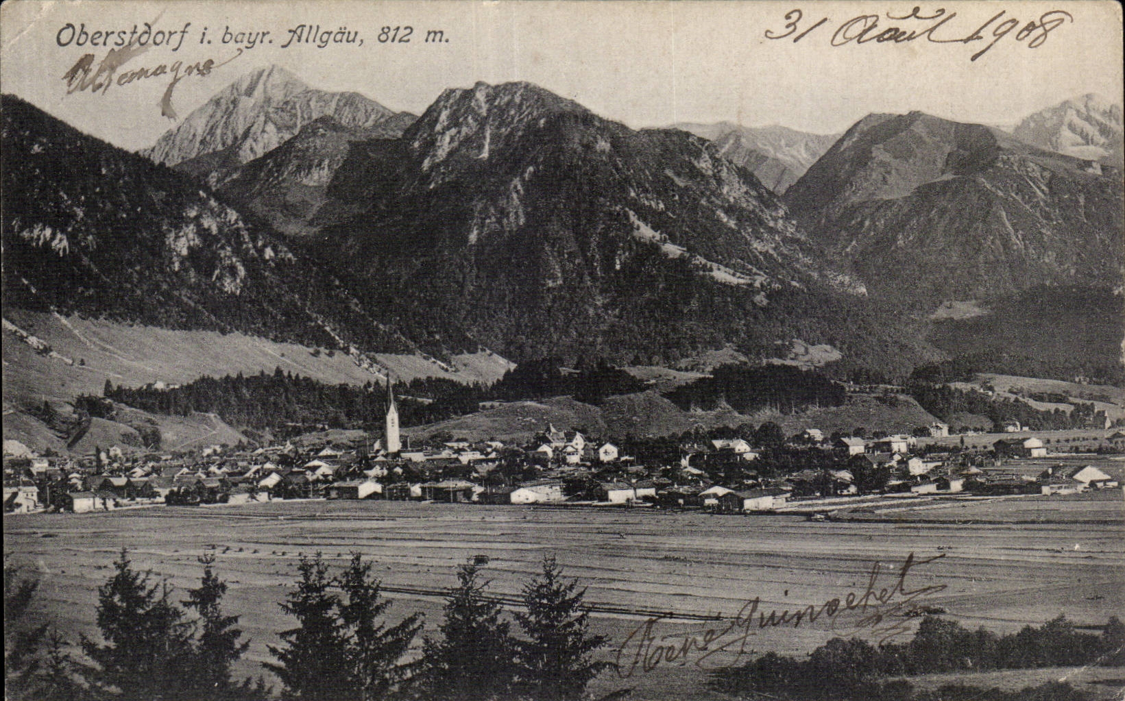 Germany - Germany - Bavaria - Bayern - Bavaria - Oberstdorf - CPA