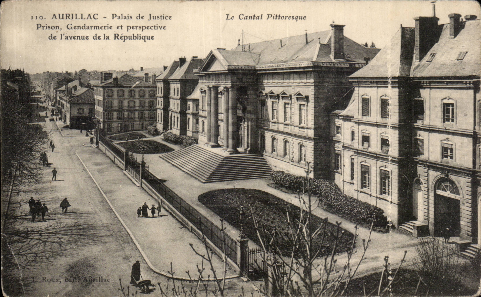 Aurillac - Palais de Justice - CPA