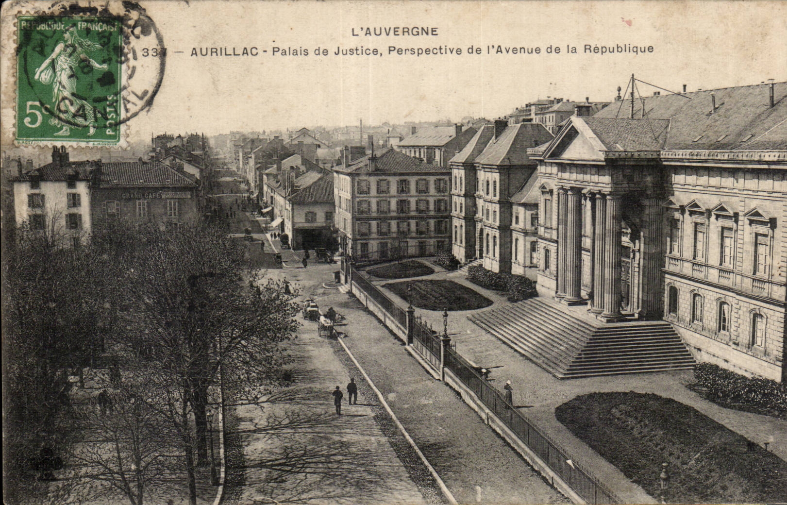 Aurillac - Palais de Justice - CPA