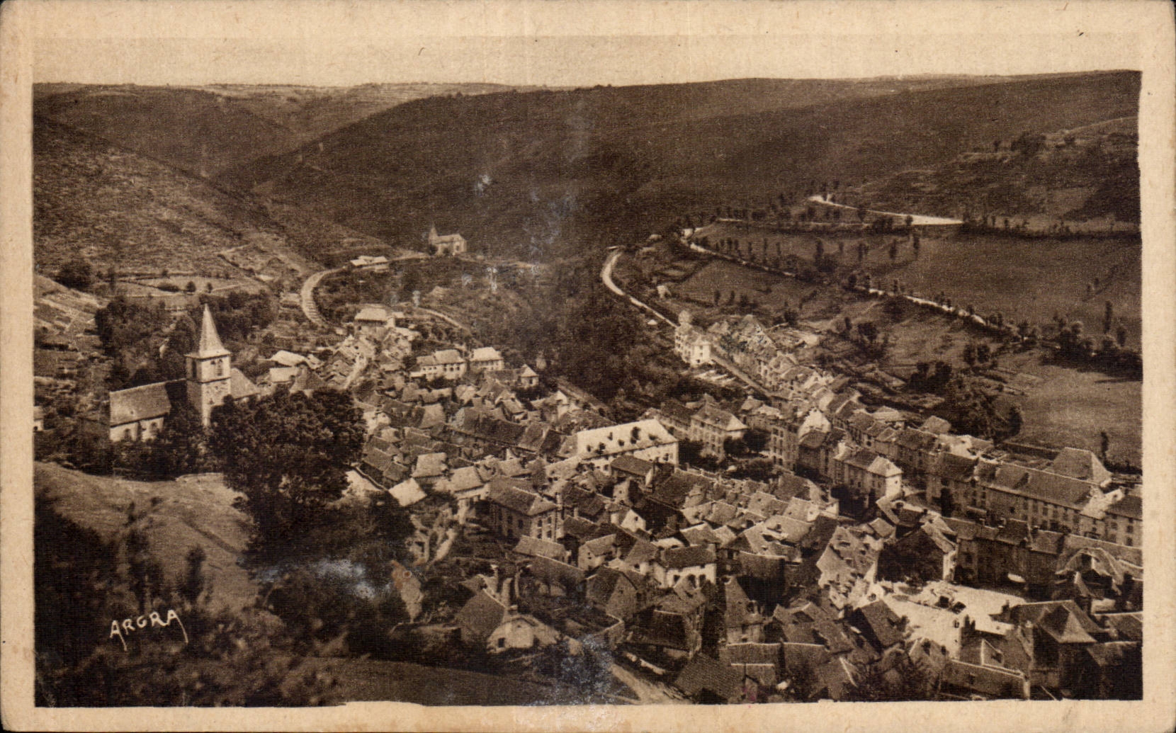 Chaudesaigues - Vue Generale - CPA
