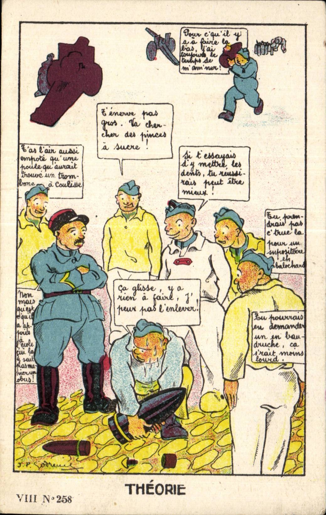 CPA Fantasy Militaria Humor Theory Gun