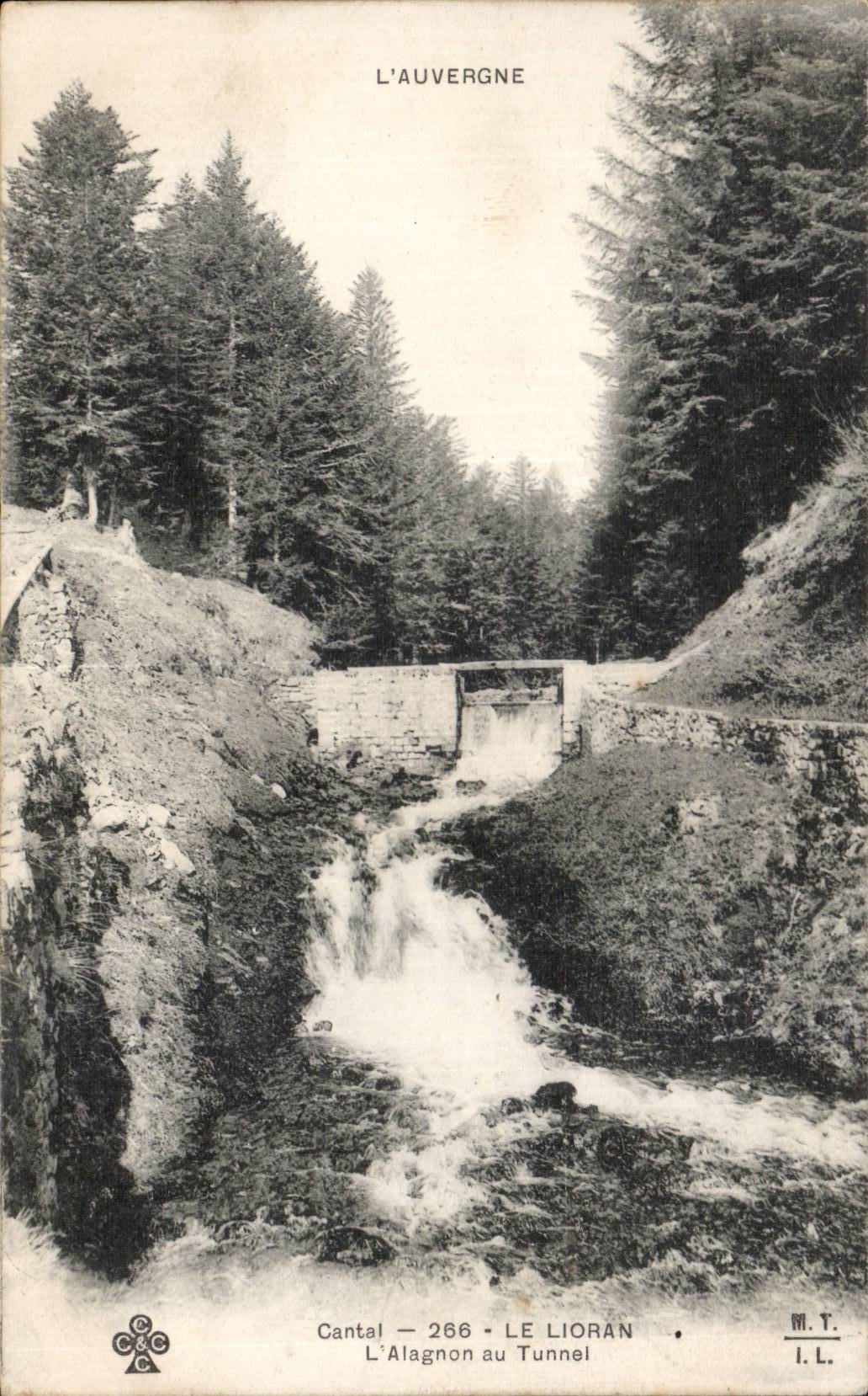 Le Lioran - L Alagnon au Tunnel - CPA 