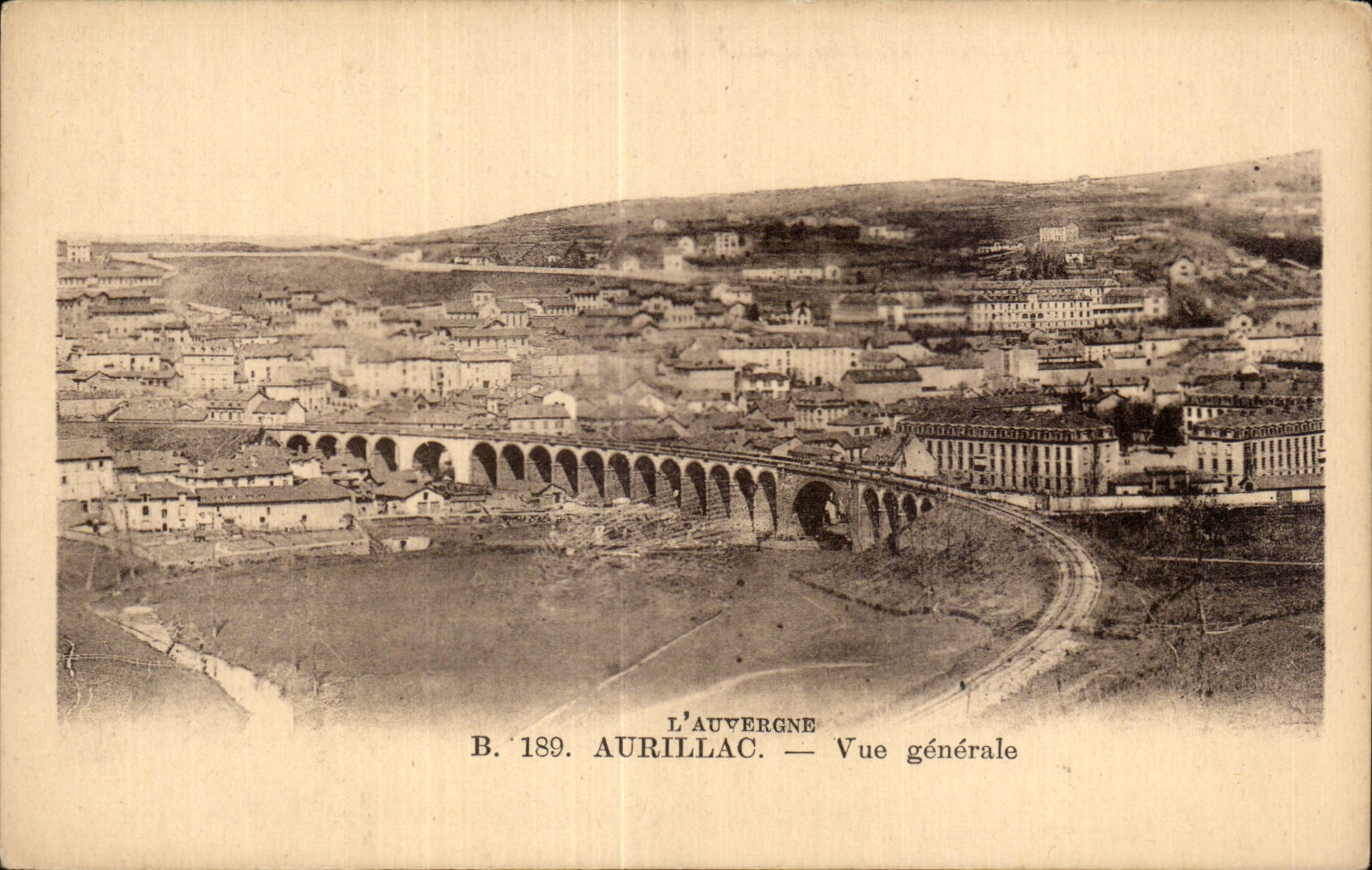 Aurillac - Vue Generale - CPA 
