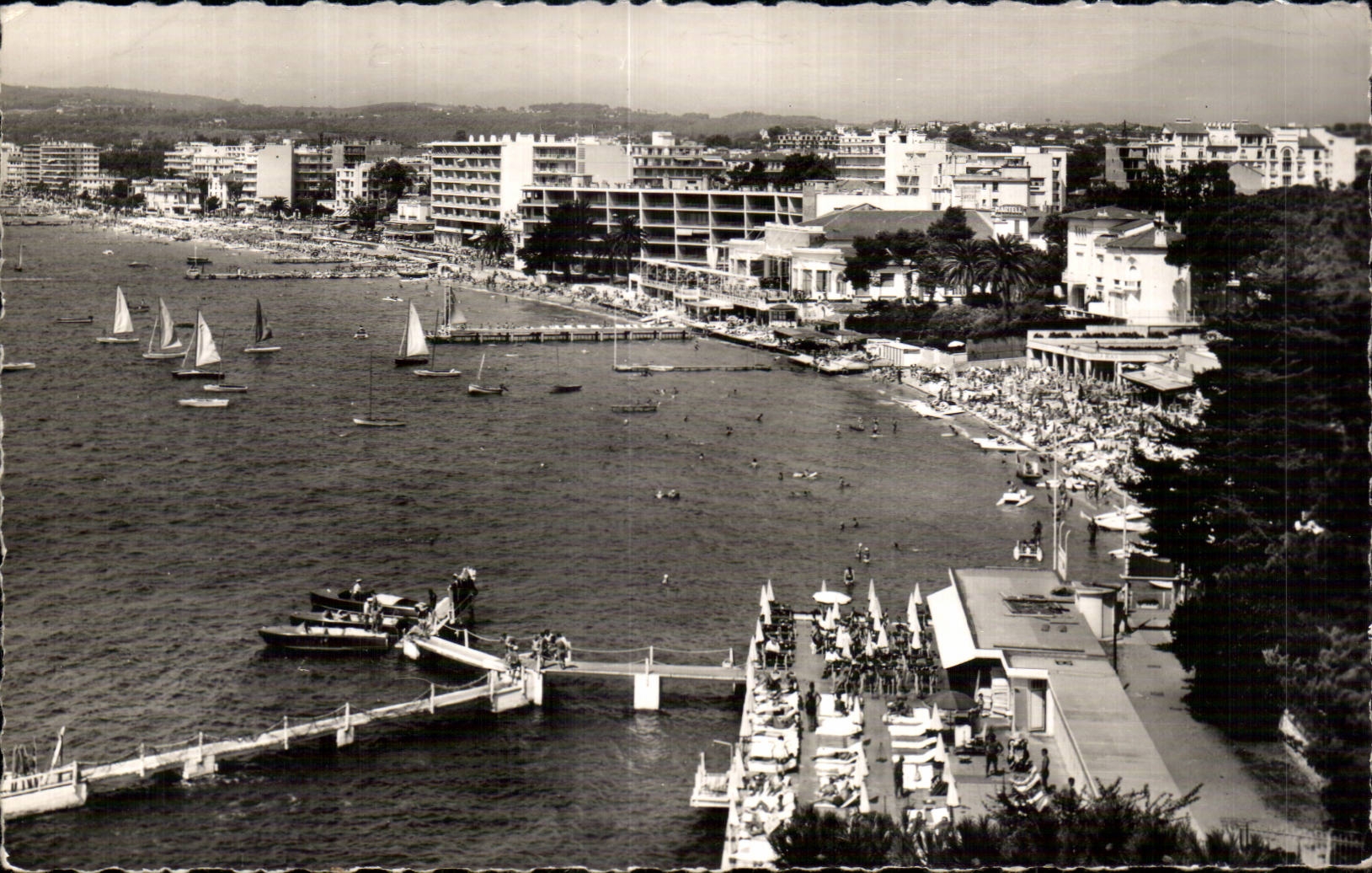Juan les Pins - Vue Generale - CPA