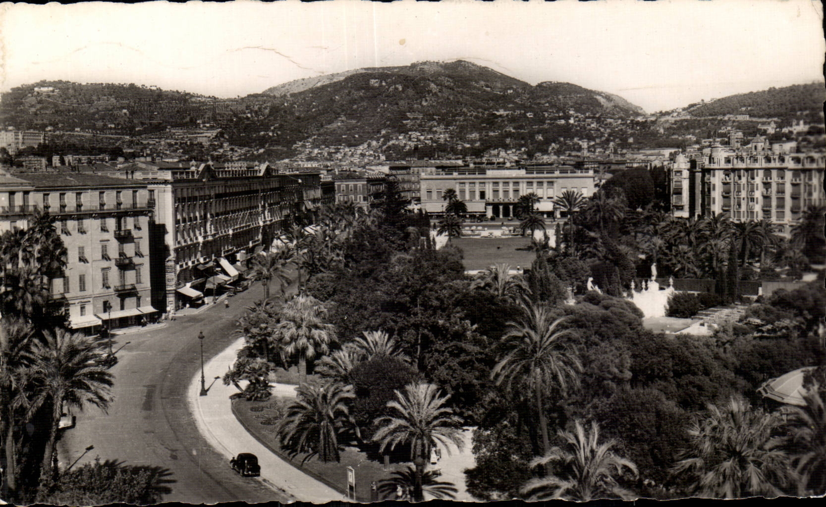 Agradable - Gardens Albert I - el casino - el teatro al aire libre - CPA