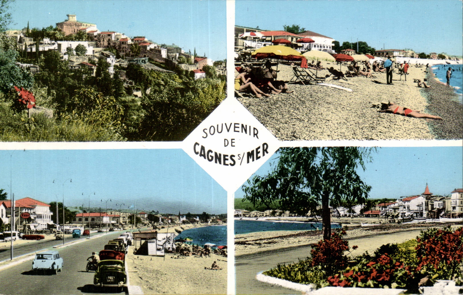 Cagnes on Sea - Souvenir - CPA