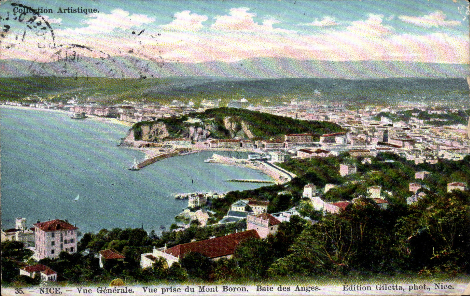 - Vision vista del montaje del boro - CPA agradable