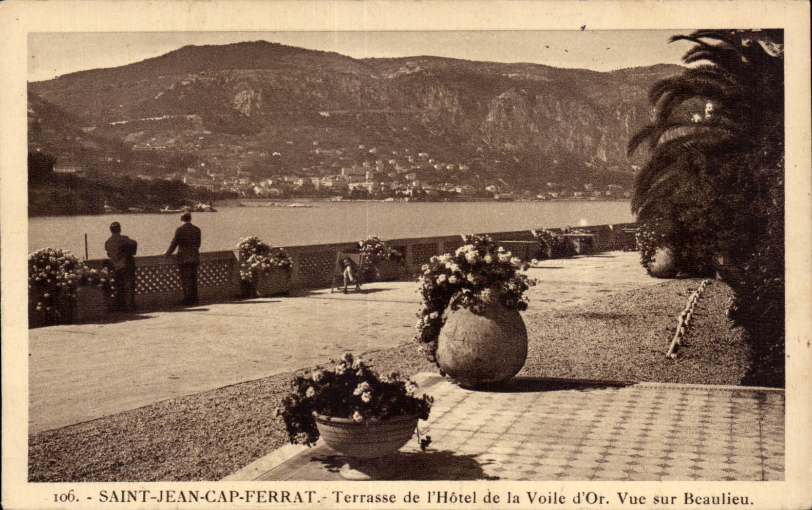 Saint Jean Cap Ferrat - Terrasse de l Hotel de la Voile d Or - CPA
