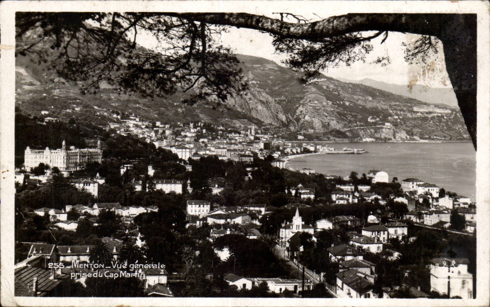 Menton - Vue Generale - CPA 