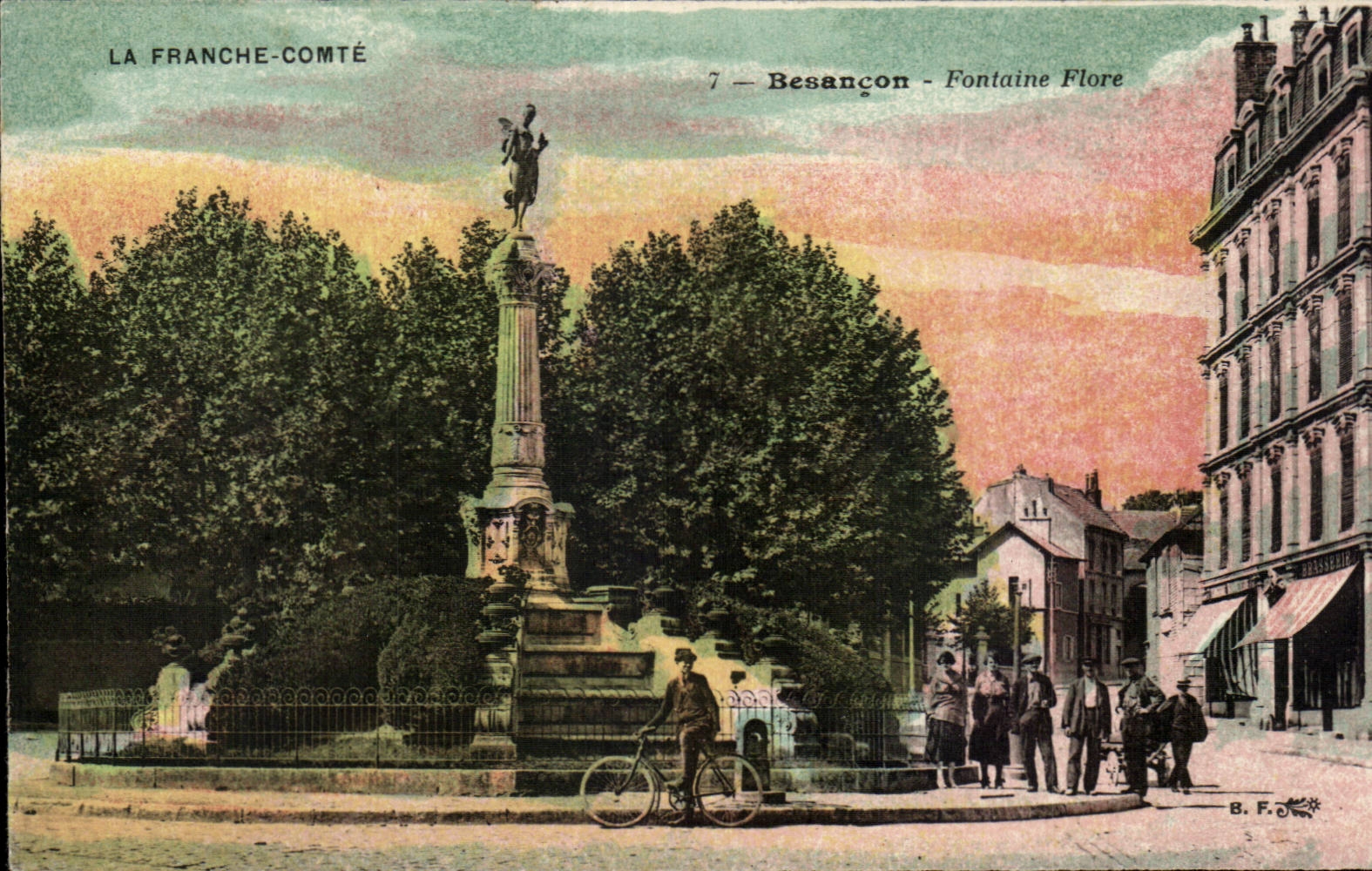 Besancon - Fontaine Flore - CPA