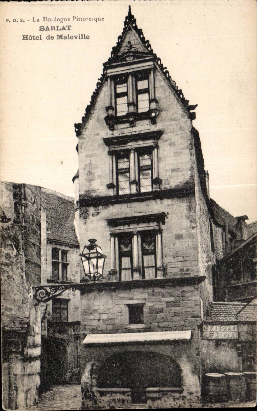 Sarlat - Hotel of Maleville - CPA