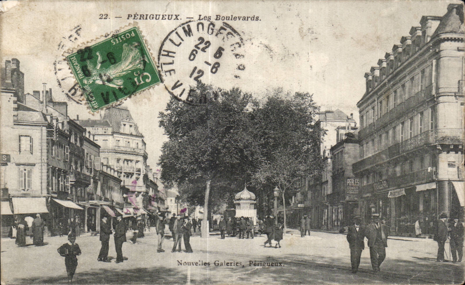 Perigueux - Les Boulevards - CPA