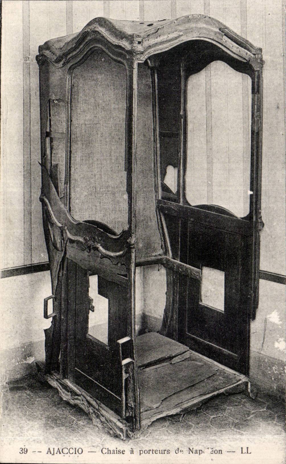 Corsica - Corsica - Ajaccio - Sedan-chair Napoleon - CPA