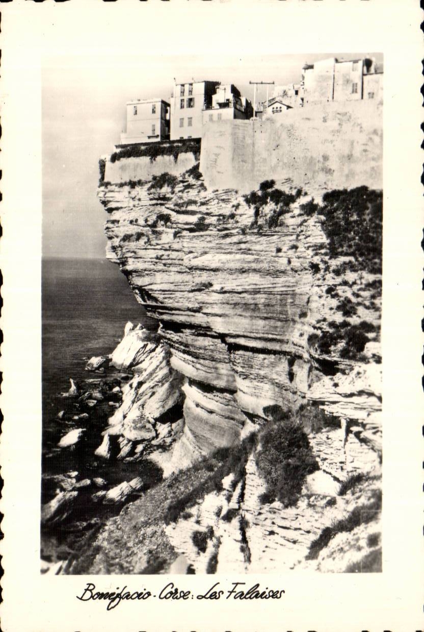 Corse - Corsica - Bonifacio - Les Falaises - CPSM 