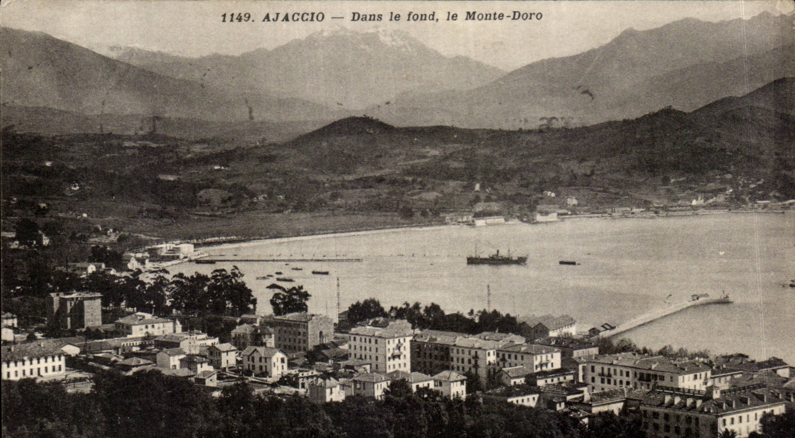 Corsica CPA Corsica Ajaccio In the content Assembles It Doro