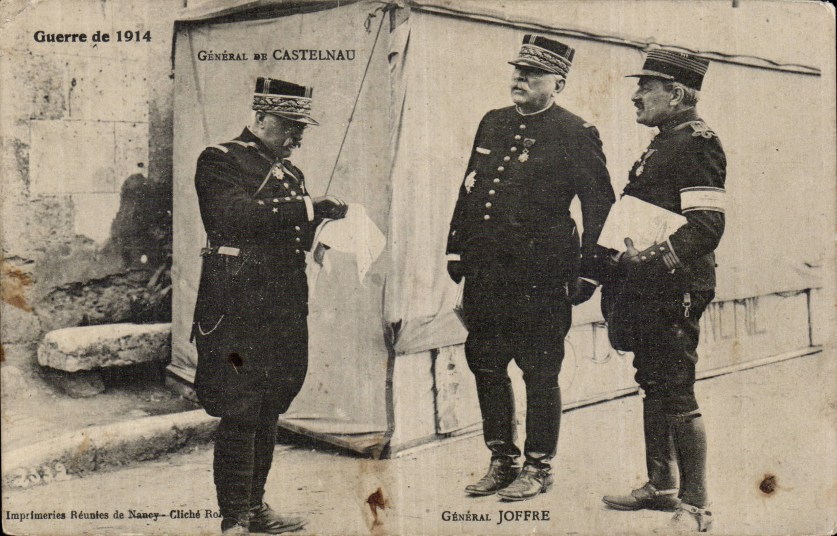 CPA Militaria Guerre de 1914 General Joffre