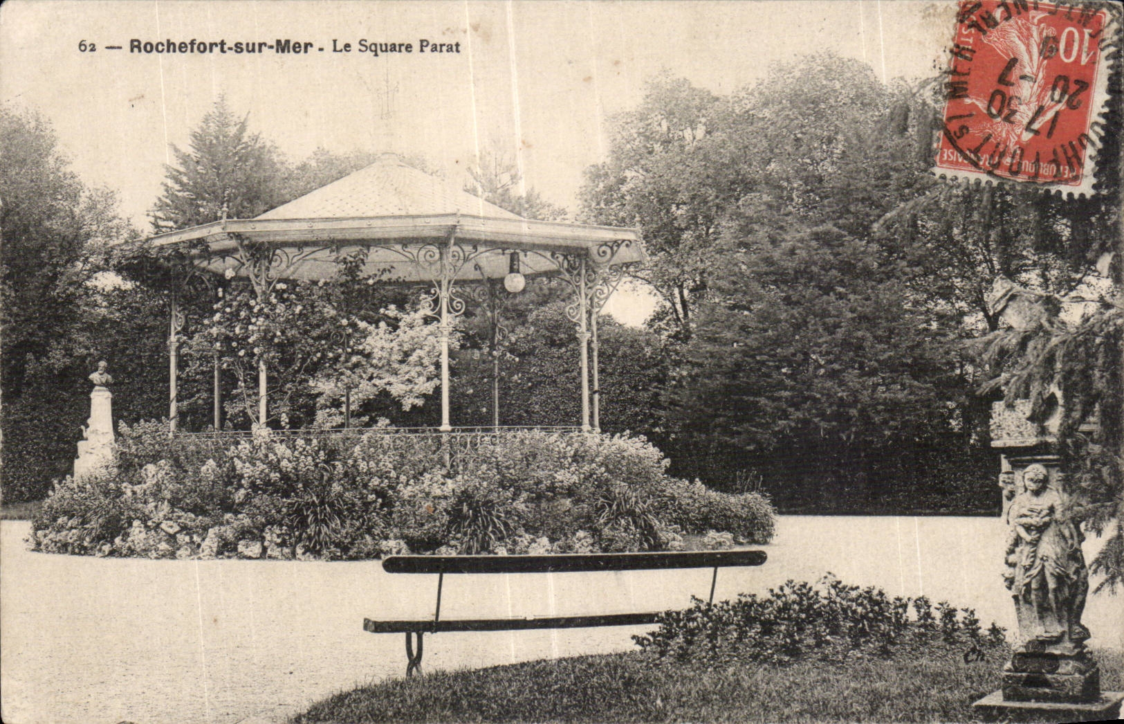 Rochefort sur Mer - Le Square Parat - CPA