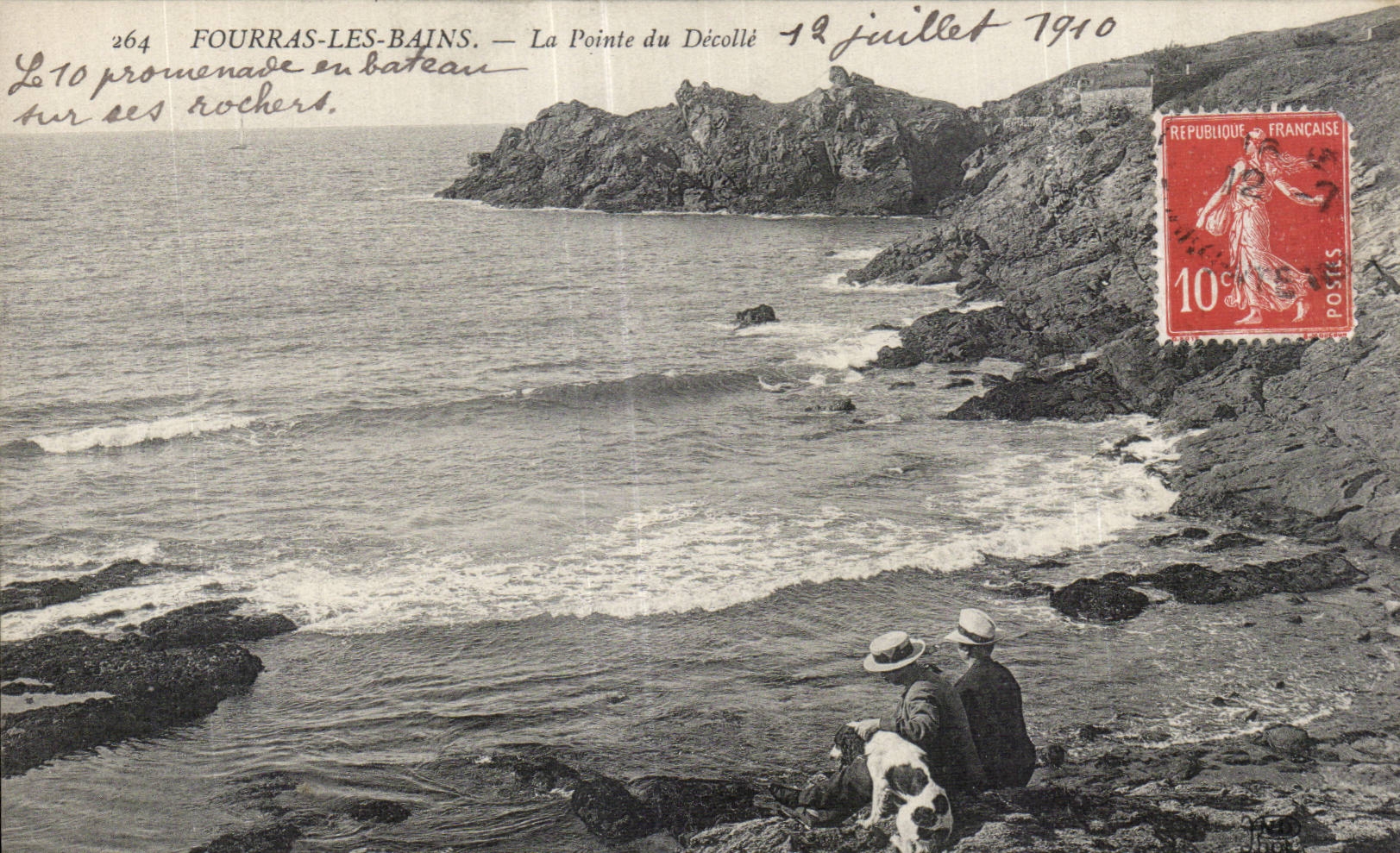 Fouras les Bains - La Pointe du Decolle - CPA 