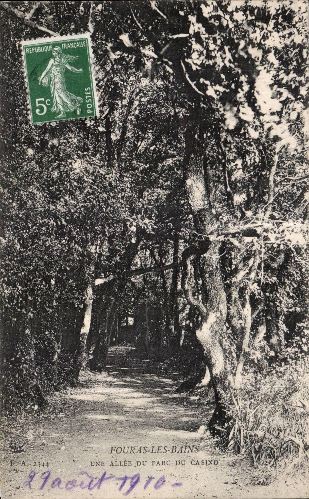 Fouras les Bains - Allee du Parc - CPA 