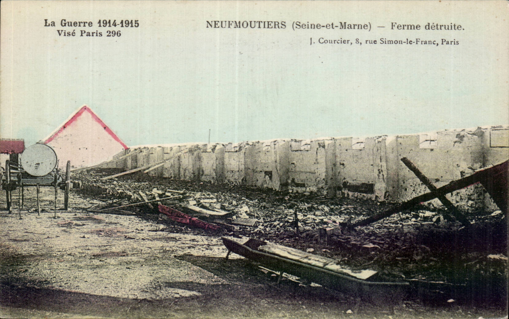 CPA Firm Militaria Neufmoutiers destroyed