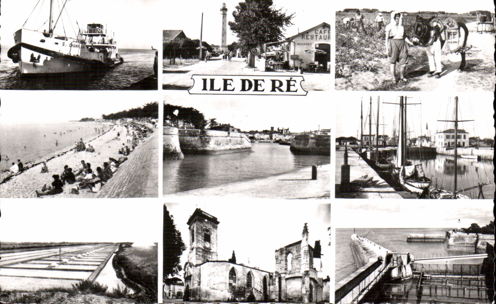 Ile de Re - Souvenir - CPA