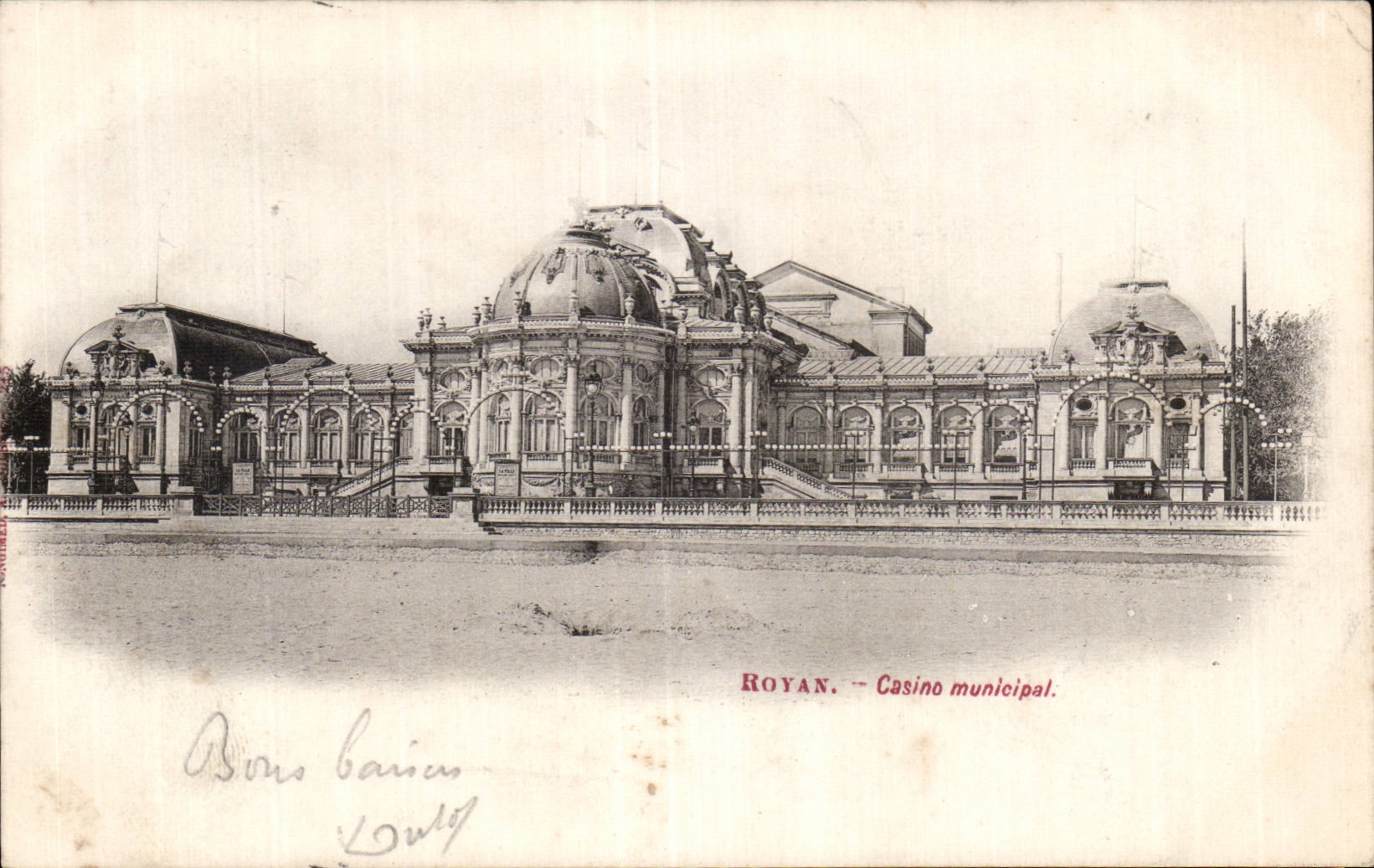 Royan - Le Casino Municipal - CPA