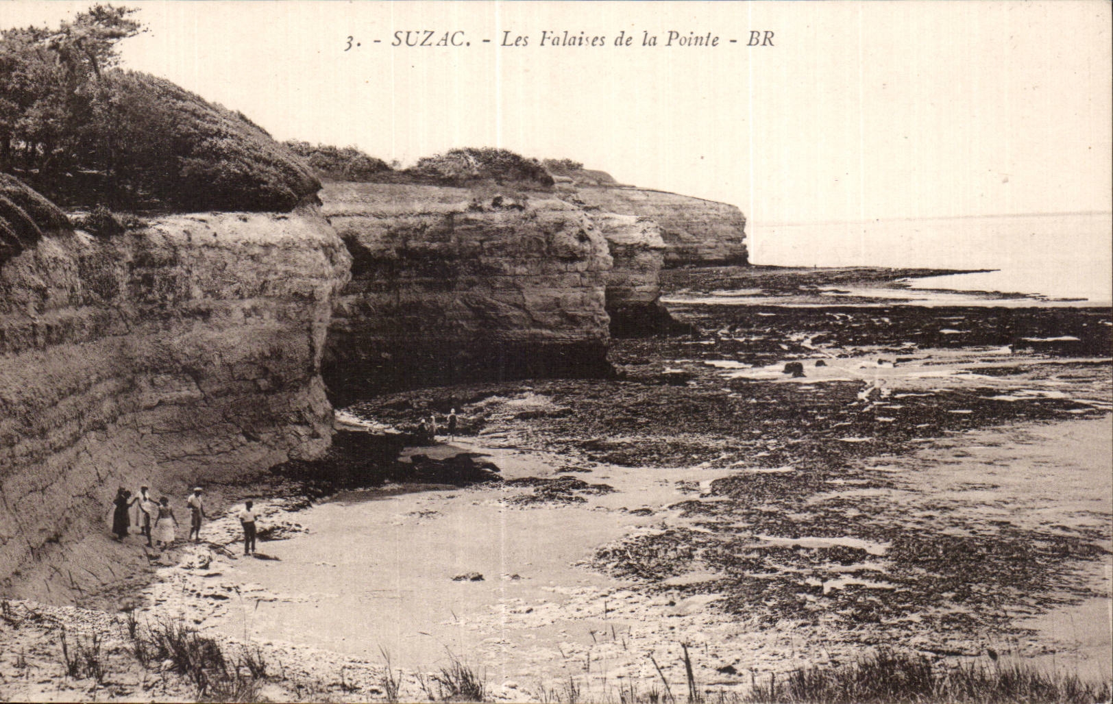 Suzac - Les Falaises de la Pointe - CPA 