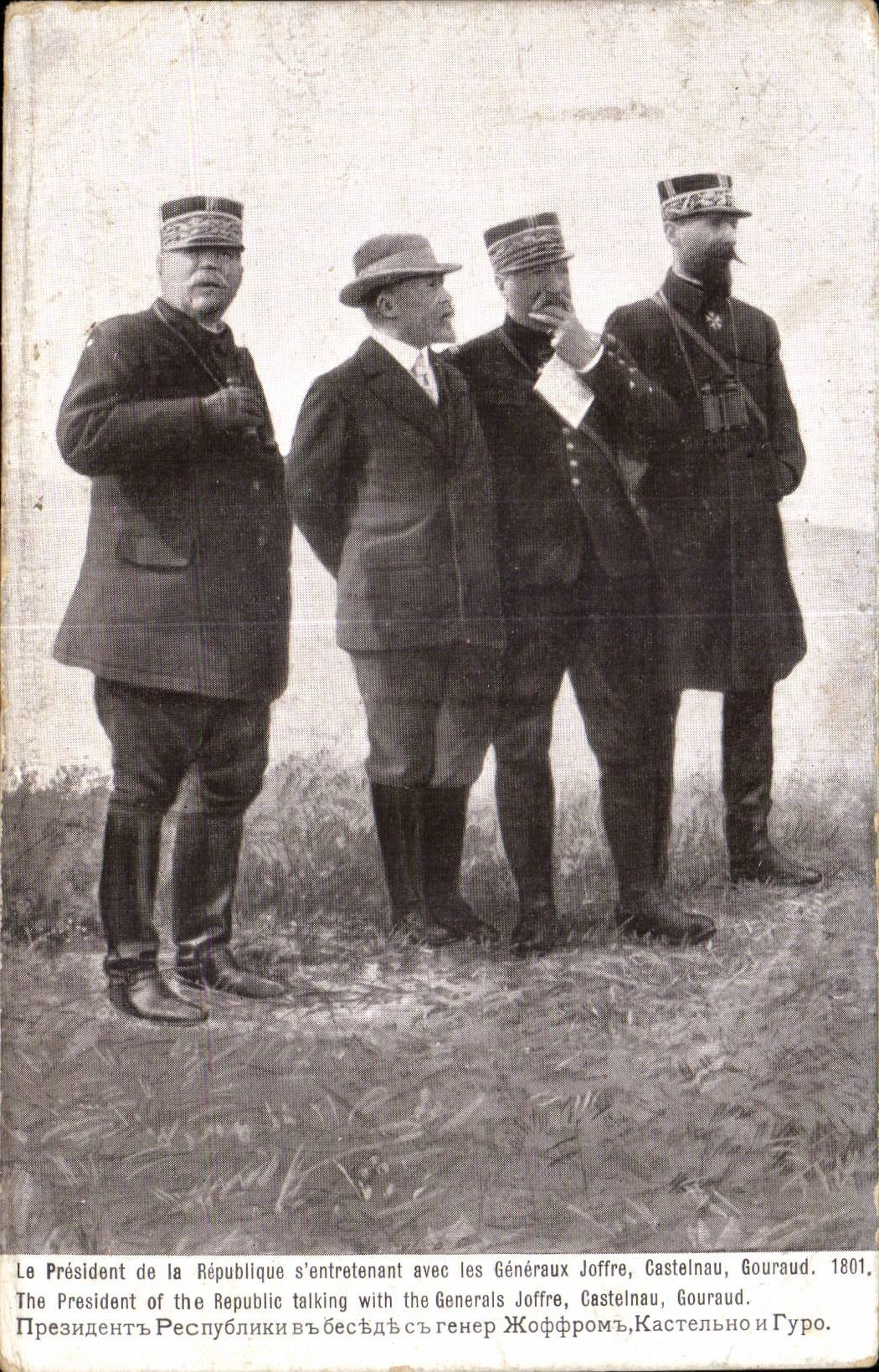 CPA Le President de la Republique