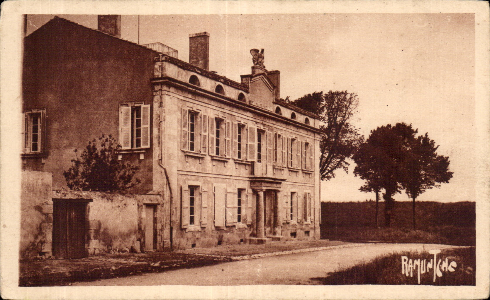 CPA Ile d aix La maison ou Napoleon passa ses trois dernieres heures
