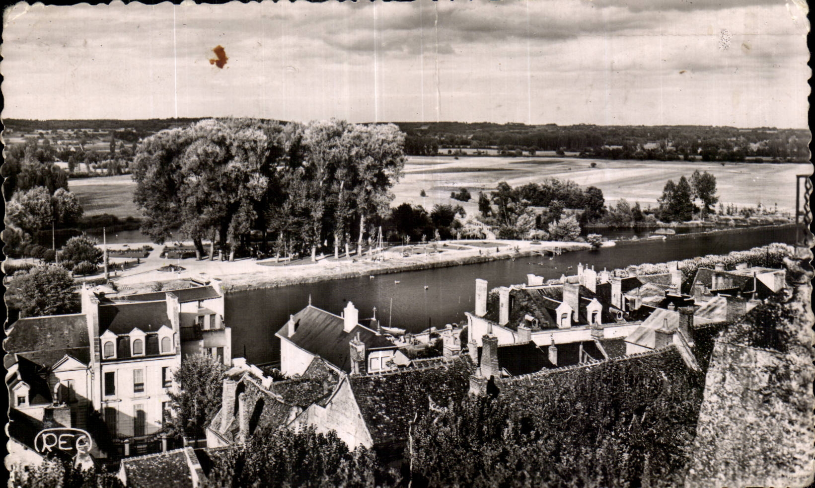 CPSM Saint Aignan La plage Vue generale