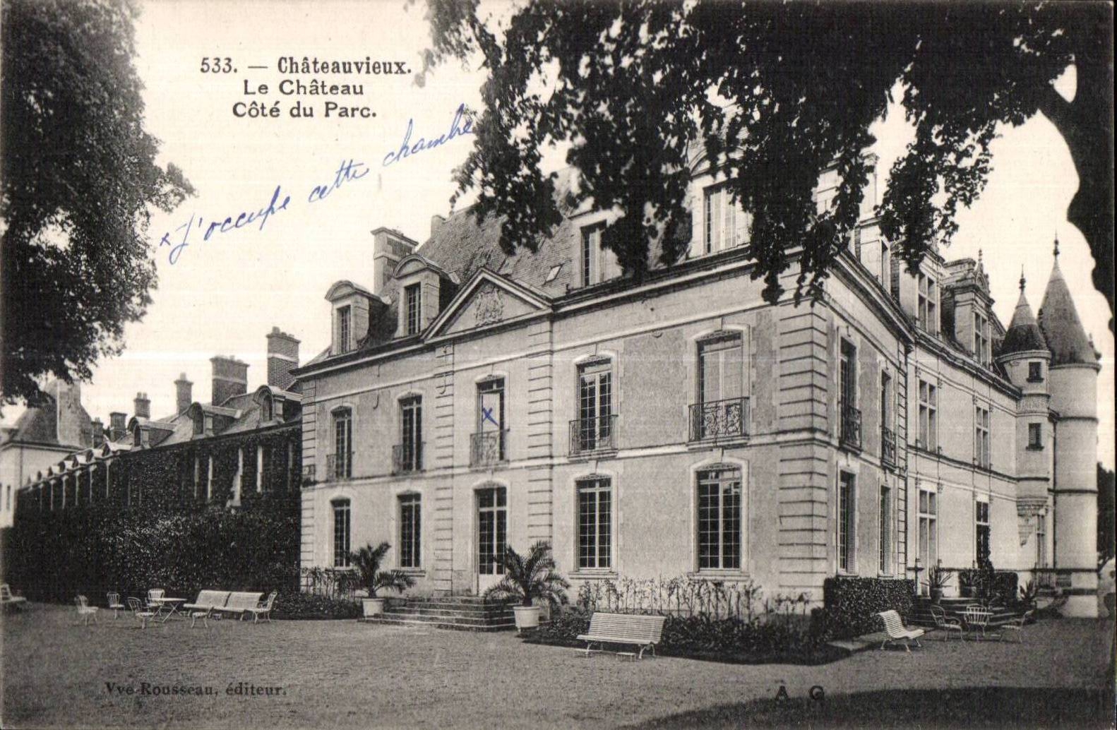 CPA Chateauvieux the castle Dimensions park